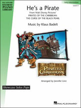 He's a Pirate piano sheet music cover